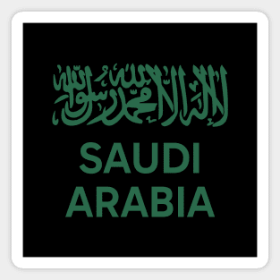 Saudi Arabia National Symbol Magnet